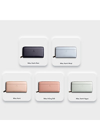 Ví Yuumy ( Thời trang nữ kiểu cầm tay dáng dài - Ví da Seasand YV62 )