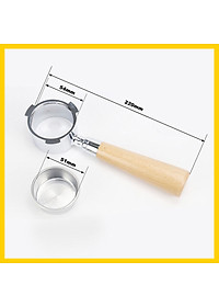 Tay Pha Cho Máy Delonghi | Espresso Coffee Bottomless Portafilter 51mm for DeLonghi