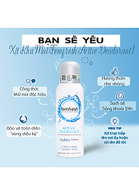 Dung dịch vệ sinh cho cả nữ và nam Femfresh Anh giúp làm sạch sẽ, thơm mát, ngăn ngừa viêm, ngứa, nấm phụ khoa - OZ Slim Store 