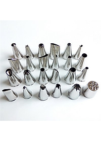 Bộ 24 đuôi bắt bông kem – Bộ dụng cụ làm bánh kem – Mã số 1035