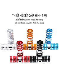 Bộ 2 Ty Gác Chân Sau Xe Đạp Chất Liệu Nhôm (đường kính lỗ 1cm) cho xe đạp MTB, xe địa hình chống trượt, chắc chắn Mai Lee
