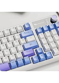 Bàn Phím Cơ Gaming không dây MK95 Bluetooth + USB + Cáp Pin sạc TypeC Hotswap cho máy tính laptop điện thoại hàng nhập khẩu