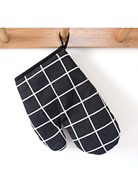 Găng tay chịu nhiệt nhấc nồi, nướng bánh, chống nóng dày dặn - HENRYSA ( giao mẫu ngẫu nhiên)