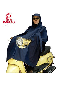 Áo Mưa Cánh Dơi Cao Cấp Có Kiếng Phủ Đèn Xe, RANDO Chính Hãng, Đi Mưa Bền Bỉ Không Thấm Nước