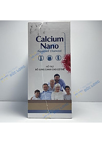 Calcium Nano AquaminF Diamond (Gia đình) – Hỗ trợ bổ sung canxi cho cơ thể - Hộp 50 viên
