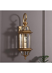 Đèn tường đồng kính trang trí COROMA cao cấp hiện đại