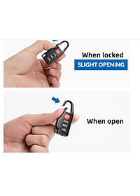 Khóa chống trộm cho tất cả các loại hành lý như balo, túi xách du lịch ,vali kéo hàng cao cấp chất lượng cao