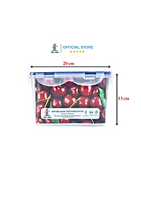 [TẶNG KHAY RÁO NƯỚC] Hộp Đựng Thực Phẩm VIETSON 2400ml Nắp Khóa 4 Cạnh Kín Hơi
