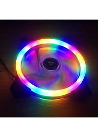 Quạt  tản nhiệt, Fan Case Led RGB Coolmoon K2 - Hàng Chính Hãng