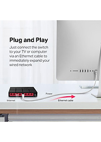 Bộ Chia Mạng 8 Cổng Gigabit MERCUSYS MS108G - Switch  10/100/1000Mbps - Hàng Chính Hãng
