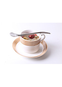 Ống Hút Kiêm Muỗng Inox Dài 16cm Tiện Lợi