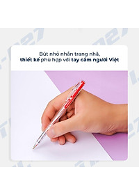 Combo 10-15-20 Bút Bi Thiên Long TL-027 - Mực Xanh/Đen/Đỏ
