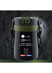 Cà men giữ nhiệt đa năng Pearl Metal Octas - Hàng nội địa Nhật Bản |#hàng nhập khẩu chính hãng|