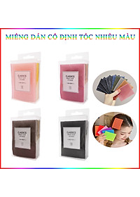 Hộp 10 Miếng Dán Tóc Hình Vuông Dễ Thương Cho Nữ 8X6Cm
