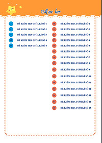 Đề Kiểm Tra Toán Lớp 3 - Kết Nối Tri Thức - Học kì 1