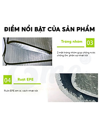 Thảm ngủ trưa văn phòng, tấm lót, chiếu ngủ trưa văn phòng đa năng EMA