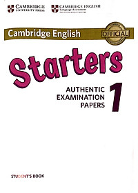 Cambridge English Starters 1 for Revised Exam from 2018 Student's Book