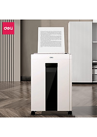Máy Hủy Tài Liệu 16L Cao Cấp Deli - Máy Huỷ Giấy 16 Lít Phù Hợp Cho Bảo Mật Giấy Tờ Trong Doanh Nghiệp, Văn Phòng, Nhà Trường - Hàng Chính Hãng - ET051