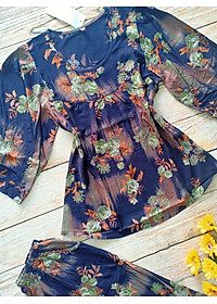 Bộ tole nhung trung niên 50-80kg