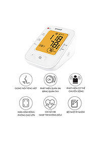 [Giọng nói Tiếng Việt] Máy đo huyết áp điện tử bắp tay YUWELL 620B 
