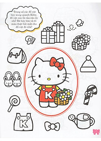 Sách Hello Kitty - Rèn Luyện Khả Năng Quan Sát (Tô Màu)
