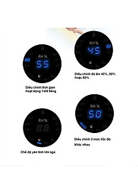 Máy tạo độ ẩm Philips công nghệ NanoCloud cao cấp HU4803/00 - Hàng Nhập Khẩu