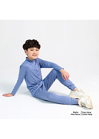 Áo giữ nhiệt bé trai bé gái Bigfox Miss Meow size đại, áo thu đông dài tay cổ cao cho bé size trẻ em 3,4,5,6…10,11 tuổi