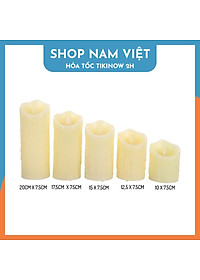 Nến Điện Tử Tim Lắc Thân Sáp Siêu Thật Có Remote và Sạc Điện