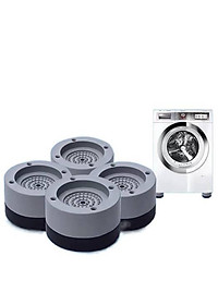 Sét 4 chân đế cao su kê máy giặt ,tủ lạnh ,chống rung ,chống ồn ,chống trượt ,độ bền cao phù hợp tất cả các loại máy