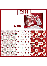 Giấy bọc sách vở / Giấy gói quà / giấy bao tập / giấy bao vở học sinh, sinh viên size A4, B5, A5 cao cấp – 24 cuốn