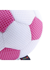 Trái Banh Nhồi Bông U&Yaby112 (13cm) - Trắng Hồng