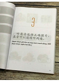 Combo 2 sách Luyện giải đề thi HSK cấp 4 có mp3 nge +Hack nhanh kỹ năng nghe tiếng Trung+DVD tài liệu