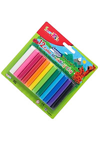 Sáp Nặn Học Tập 12 Màu Thường SMARTKIDS SK-BL12R