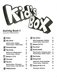 Kid's Box 2nd ed Activity Book with Online Resources Level 1