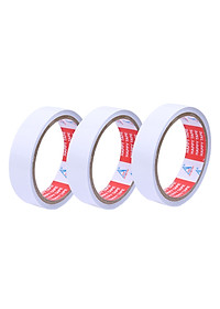 12 cuộn Băng keo 2 mặt 2.4cm 