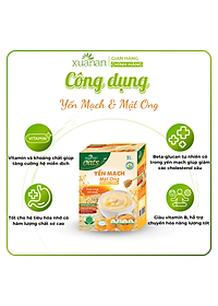Yến Mạch Và Mật Ong Xuân An Hộp 384G {32g*12 gói}