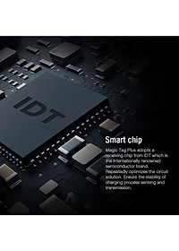 Miếng dán thẻ sạc hỗ trợ sạc không dây sạc nhanh 15W cho các dòng iPad Mini 1 / 2 / 3 / 4 / 5  (7.9 inch) hiệu Nillkin Magic Tags Plus (chip sạc thông minh, sạc nhanh 2A, mỏng 0.7mm) - hàng nhập khẩu