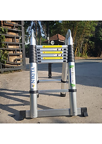 Thang Nhôm Rút Chữ A Đa Năng - Hàng Chính Hãng NIKITA - Công Nghệ Tiên Tiến Nhật Bản - Tiêu Chuẩn Châu Âu