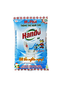 Combo 4 gói Bột thông tắc bồn cầu bể phốt Hando 300Gr