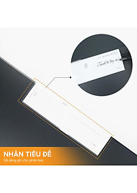 Bìa Lá A3 Clear Book AO+, Bìa PP/ 20 Lá Đựng Tài Liệu, Tranh Vẽ