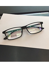 Kính Mắt Chống Ánh Sáng Xanh Mắt Vuông Gọng Nhựa Dẻo Hàn Quốc