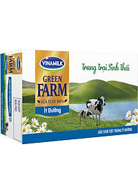 Thùng 48 Sữa Tươi Tiệt Trùng Vinamilk Green Farm – Sữa Tươi 100% Ít Đường 110ml – Vinamilk , SKU-5989813828995 – tiki.vn 🛒Top1Shop🛒 🇻🇳Top1Vietnam🇻🇳 🛍🛒 🇻🇳🇻🇳🇻🇳🛍🛒