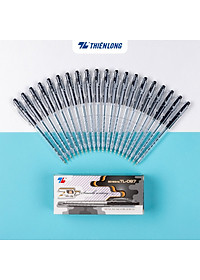 Combo 5/10/20 Bút bi Thiên Long TL-097 ngòi 0.5mm mực xanh đỏ đen nét viết thanh mảnh thiết kế trẻ trung năng động