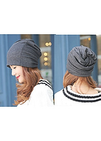 Mũ trùm đầu thun trơn đa năng, Khăn trùm đầu phù hợp cả nam và nữ