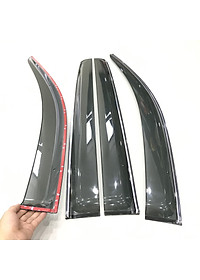 Bộ vè che mưa chỉ mạ Crom cao cấp dành cho xe Chevrolet Trailblazer