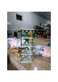 Kệ giày dép 5 tầng, kệ giày dép chữ X, kệ đa năng