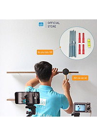 Set 4 Kệ Gỗ Treo Tường Thanh Ngang  Trang Trí Phòng Khách Góc Làm Việc SIB Decor KT001-2346