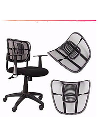 Tựa lưng ghế văn phòng, ghế ô tô dạng lưới chống mỏi lưng, tấm lót thư giãn
