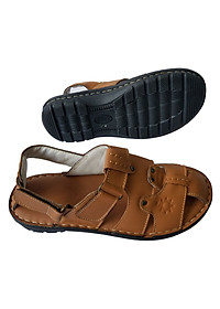 Giày Sandal Nam Bít Mũi Da Bò Thật BIGGBEN SD124