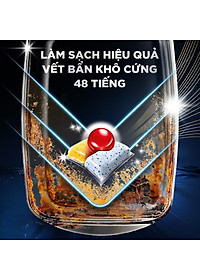 Combo Nâng Cao: 3 X Túi 21 Viên Nước Rửa Bát Powerball Quantum + Nước Làm Bóng Rinse & Shine Aid 500ml + Dung Dịch Vệ Sinh Máy Rửa Chén 250ml